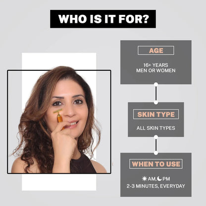 24K Gold T-Shape Electric Facial Massage Roller